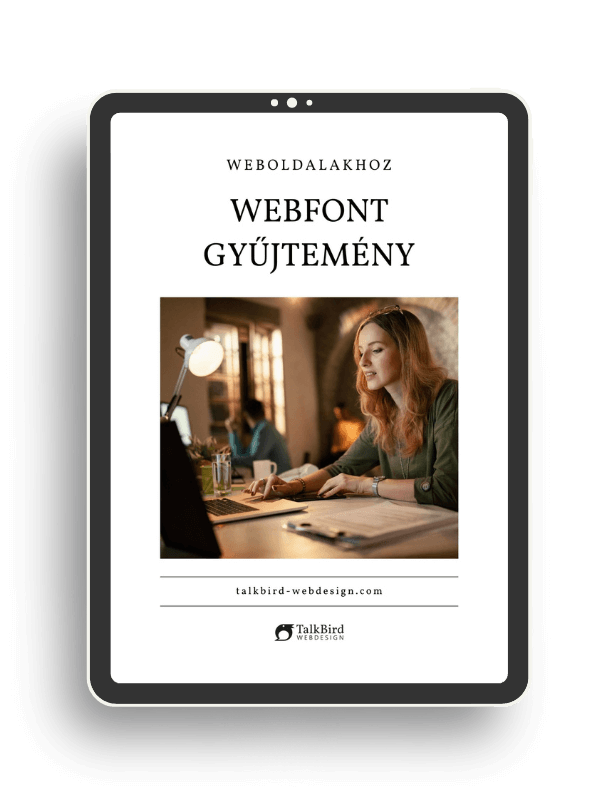 Ingyenes webfont gyűjtemény ebook