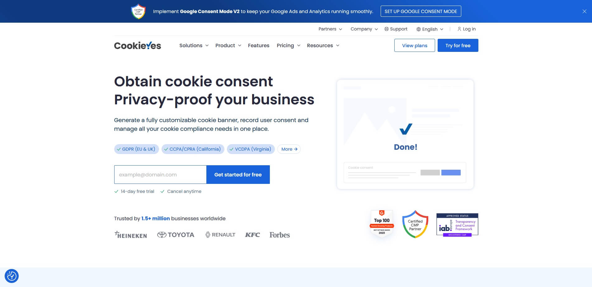 Cookieyes gdpr bővítmény wordpress weboldalakhoz